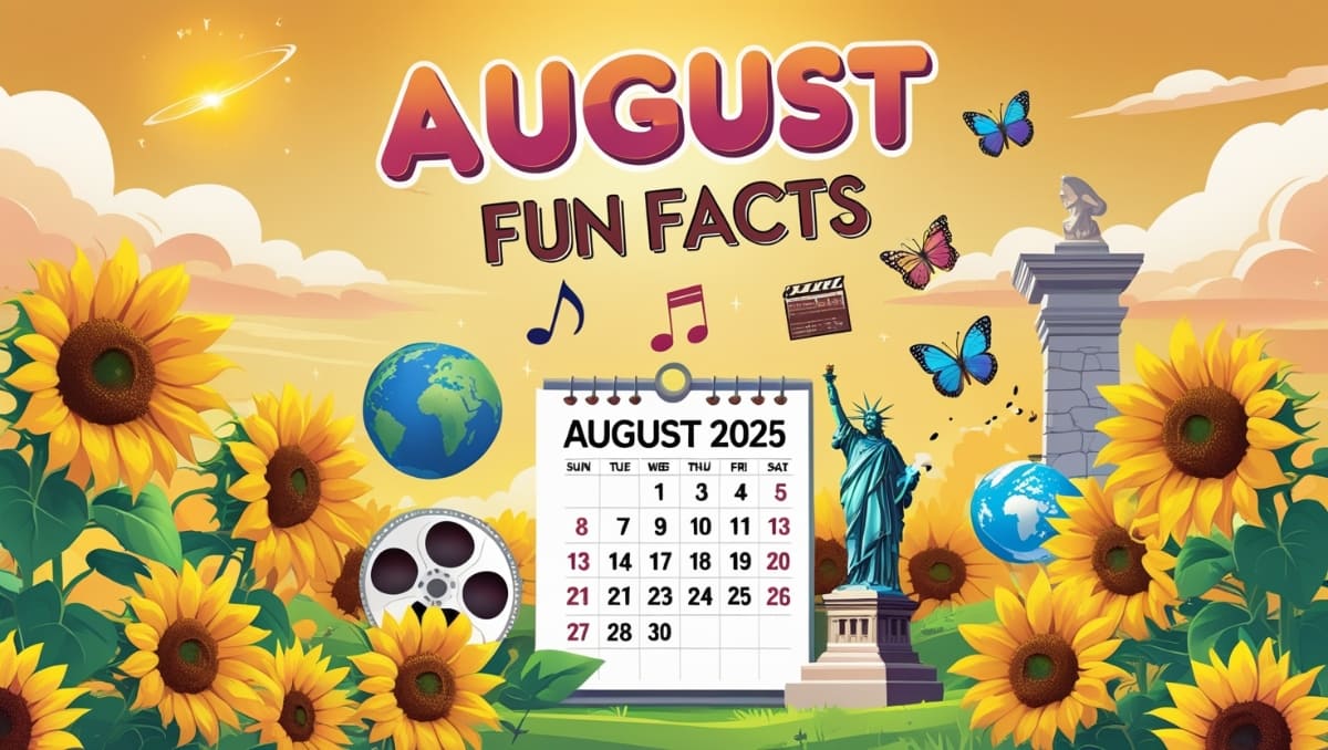 August Fun Facts