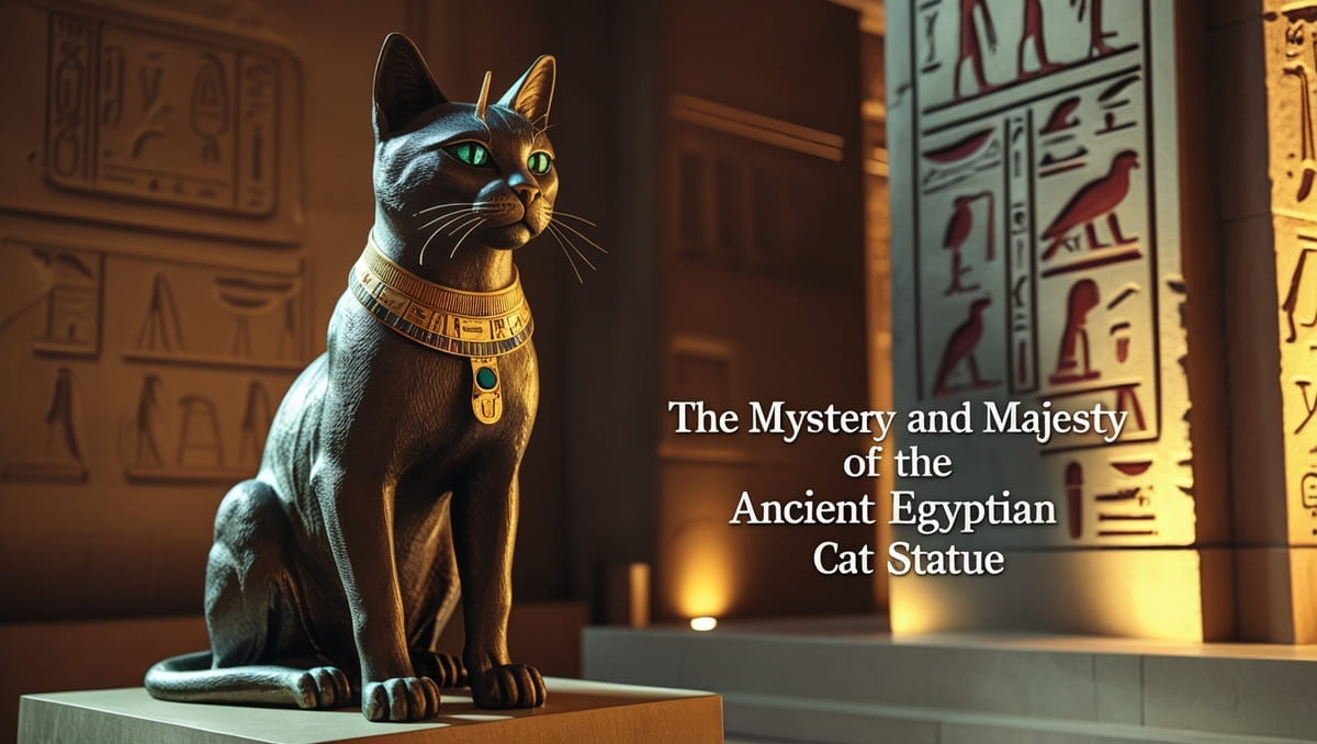 The Mystery and Majesty of the Ancient Egyptian Cat Statue