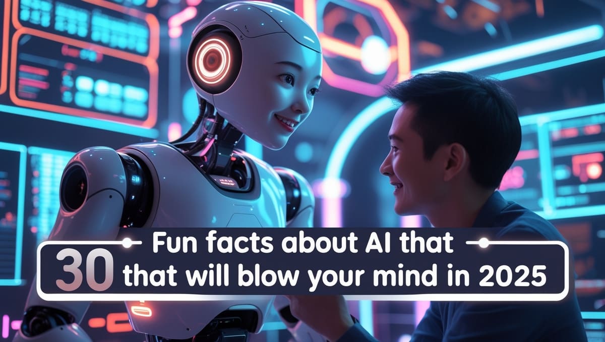 30 Fun Facts About AI That Will Blow Your Mind in 2025