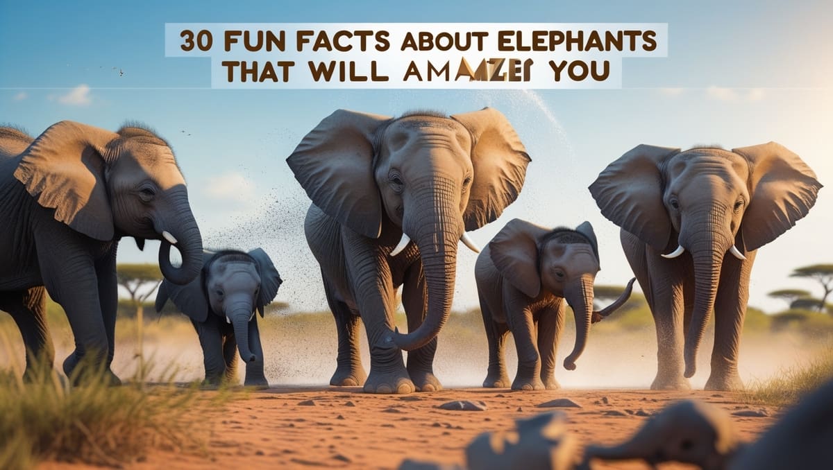 30 Fun Facts About Elephants That Will Amaze You